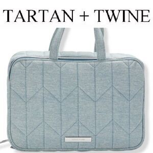Tartan + Twine Denim Chevron Deluxe Weekender